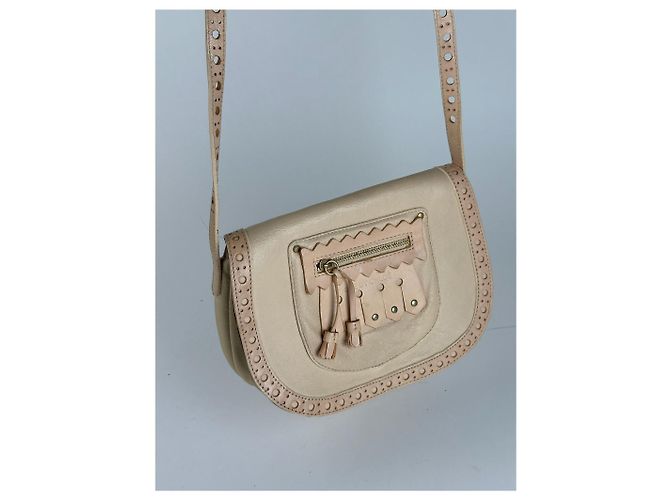 Chloé Vintage Chloe Leder Tasche beige - Ansicht 4
