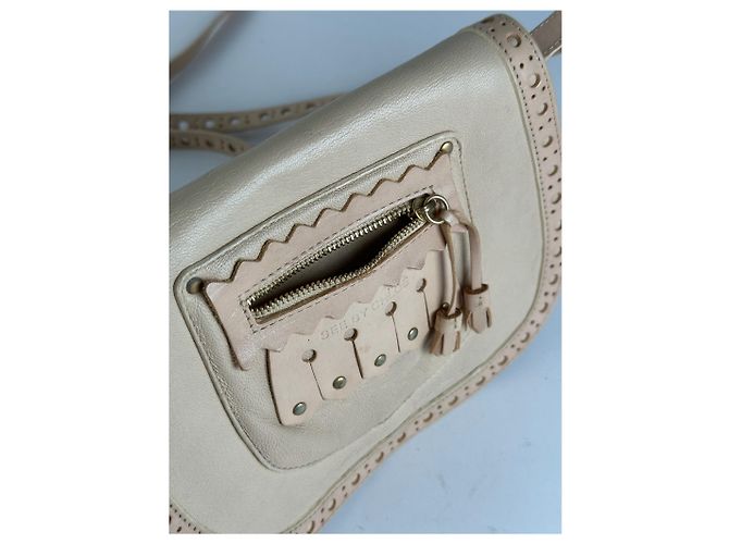 Chloé Vintage Chloe Leder Tasche beige - Ansicht 7