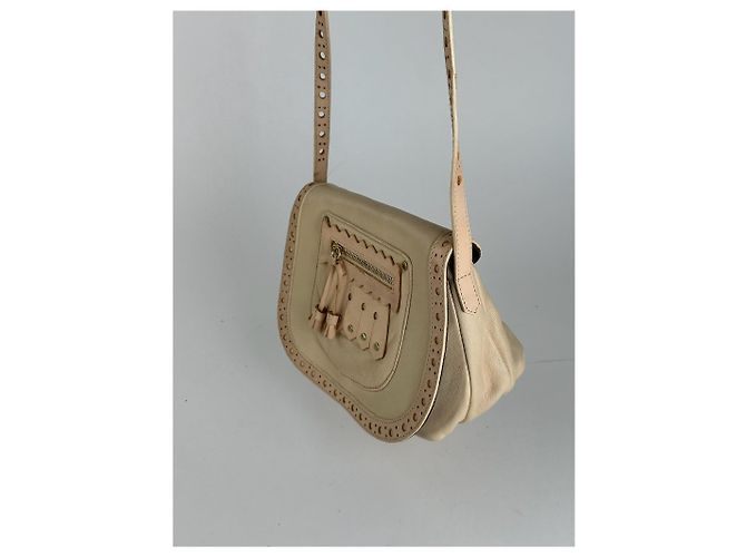 Chloé Vintage Chloe Leder Tasche beige - Ansicht 9