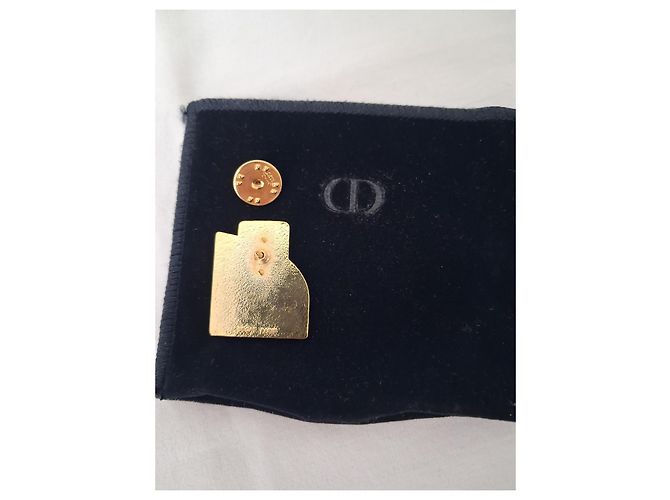 Christian Dior Con sacchetto in suede nero per CD Rosa Bianco Beige D'oro Crema Pesca Carne Gold hardware - vista 4