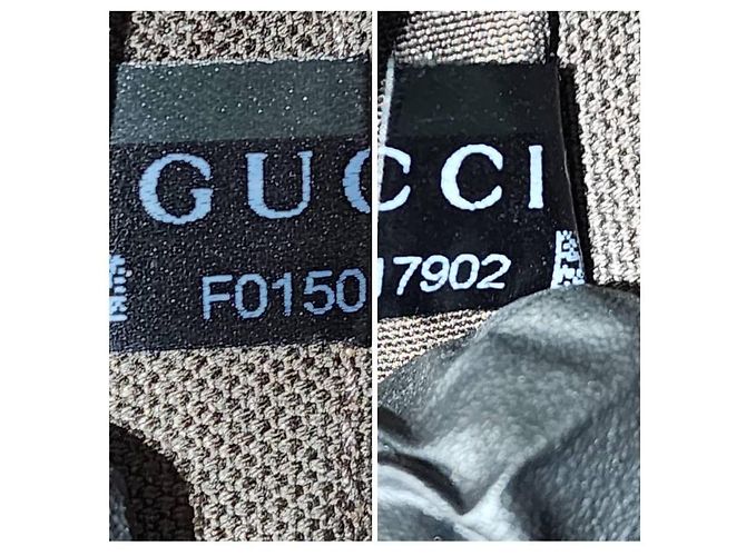 GUCCI Crystal Monogram Medium Abbey Tote Braun - Ansicht 10