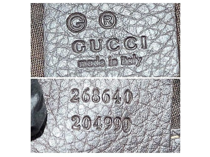 GUCCI Crystal Monogram Medium Abbey Tote Braun - Ansicht 6