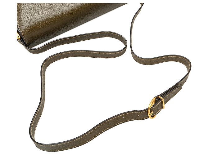 Bamboo Borsa a tracolla in pelle marrone Gucci con bambù - vista 10