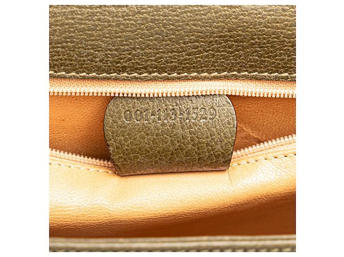 Bamboo Borsa a tracolla in pelle marrone Gucci con bambù - vista 6