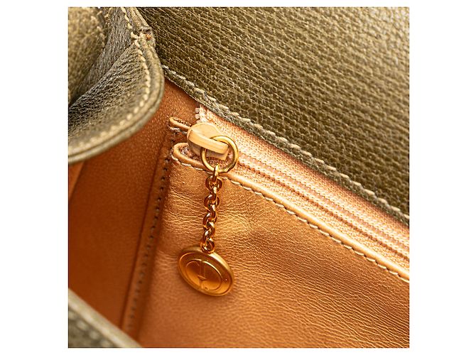 Bamboo Borsa a tracolla in pelle marrone Gucci con bambù - vista 8