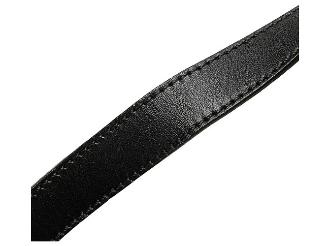 Borsa a tracolla in tela Zucchino nera Fendi Nero - vista 12