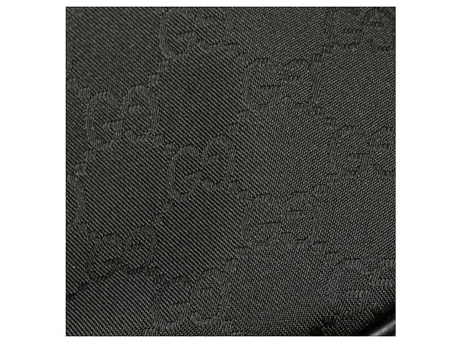 Borsa a tracolla in nylon GG nera di Gucci Nero - vista 13