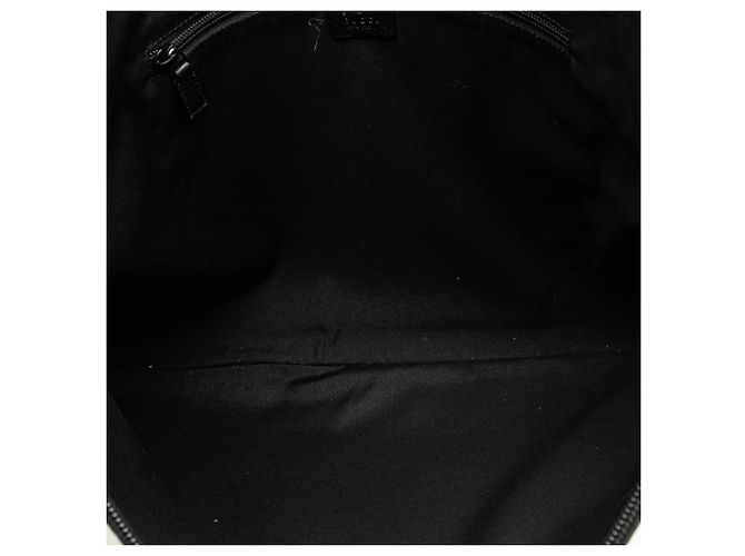 Borsa a tracolla in nylon GG nera di Gucci Nero - vista 4