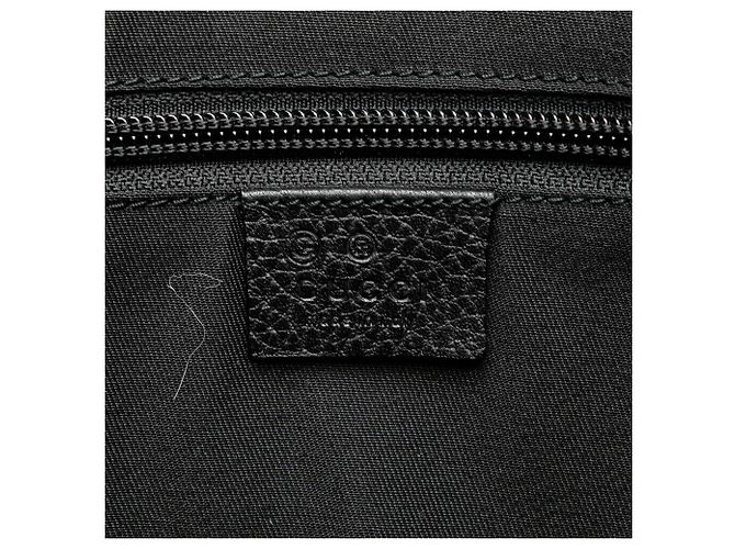Borsa a tracolla in nylon GG nera di Gucci Nero - vista 5