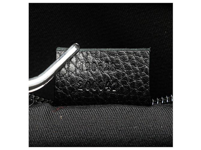 Borsa a tracolla in nylon GG nera di Gucci Nero - vista 6