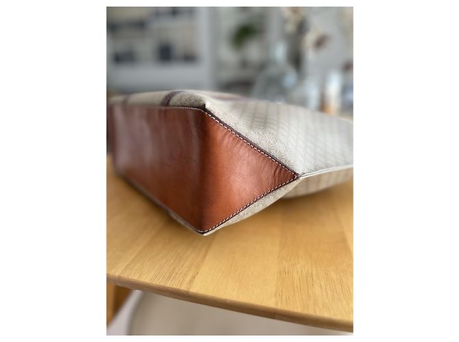 Céline Bolsa de viaje Macadam Castaño Beige - vista 10