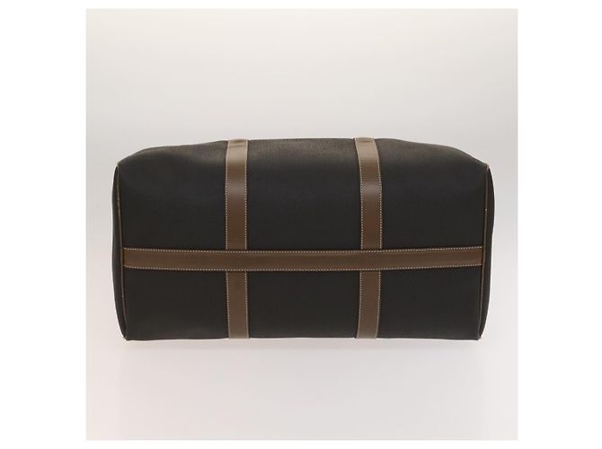 Alfred Dunhill Borsa Boston Dunhill in PVC marrone Auth am8180 - vista 5