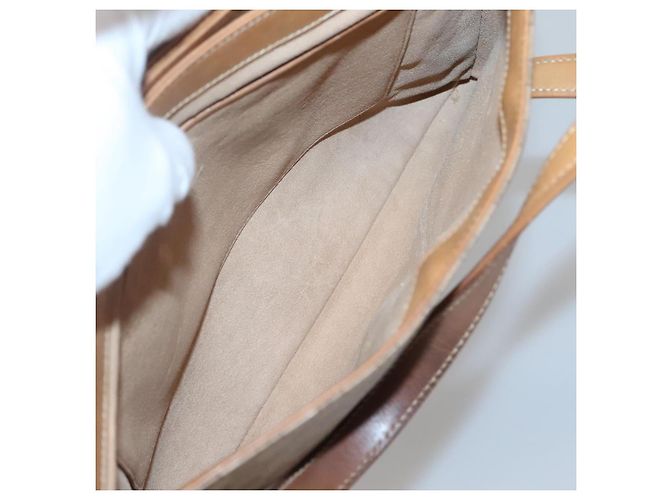 Gucci Borsa a mano Micro GG Supreme in PVC beige e oro 000 46 4857 Auth BA2398 D'oro - vista 21