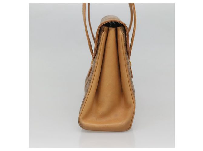 Gucci Borsa a mano Micro GG Supreme in PVC beige e oro 000 46 4857 Auth BA2398 D'oro - vista 4
