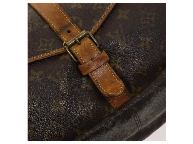 LOUIS VUITTON Borsa a Spalla Monogram Saumur 35 M42254 LV Auth ac3749 Monogramma - vista 21