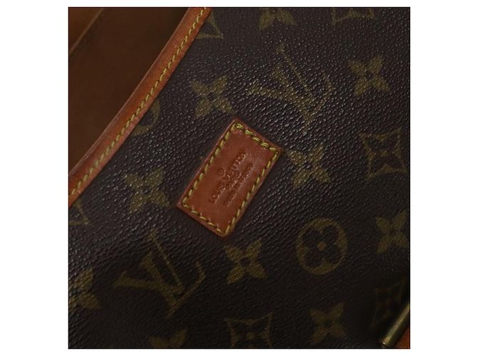 LOUIS VUITTON Borsa a Spalla Monogram Saumur 35 M42254 LV Auth ac3749 Monogramma - vista 22