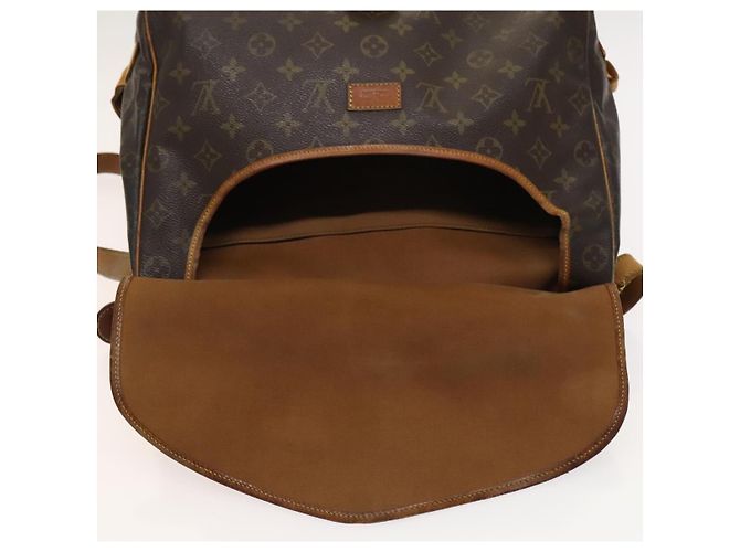 LOUIS VUITTON Borsa a Spalla Monogram Saumur 35 M42254 LV Auth ac3749 Monogramma - vista 23