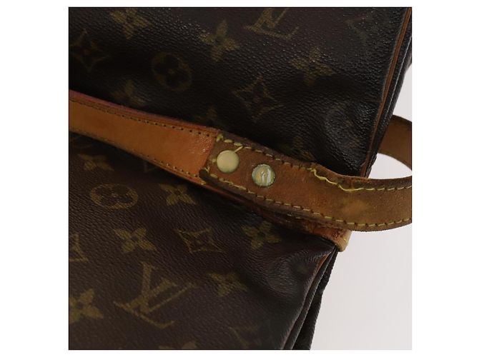 LOUIS VUITTON Borsa a Spalla Monogram Saumur 35 M42254 LV Auth ac3749 Monogramma - vista 8