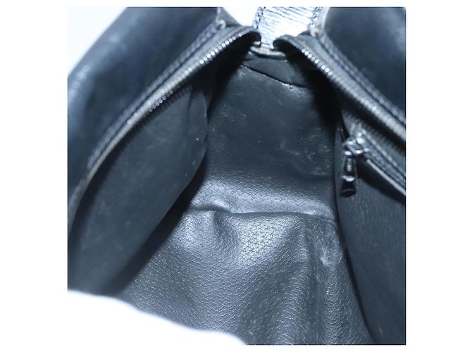 Céline Borsa a mano CELINE in pelle nera e oro Auth 120782 Nero D'oro - vista 20