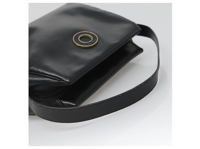 Céline Borsa a mano CELINE in pelle nera e oro Auth 120782 Nero D'oro - vista 7