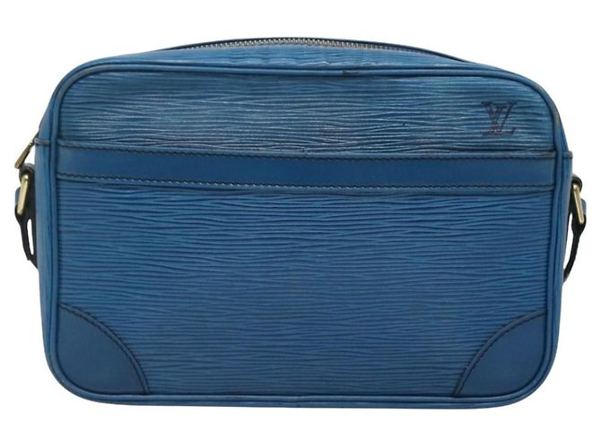 LOUIS VUITTON Schultertasche Epi Trocadero 23 Blau M52305 LV Auth ep9014 - Ansicht 13