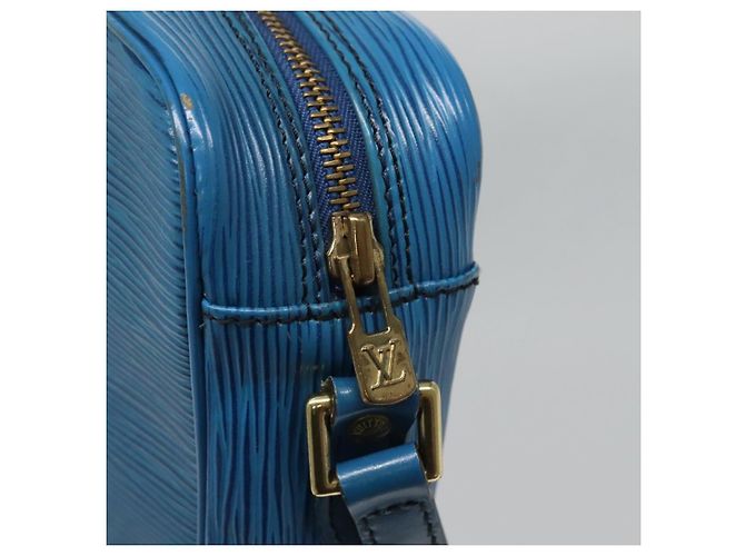 LOUIS VUITTON Schultertasche Epi Trocadero 23 Blau M52305 LV Auth ep9014 - Ansicht 18