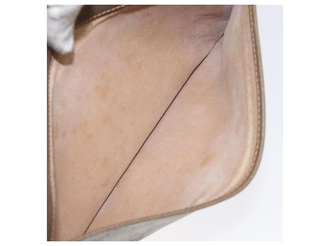 GUCCI GG Plus Supreme Clutch Bag PVC Beige 97 01 037 Auth am8392 - vista 11