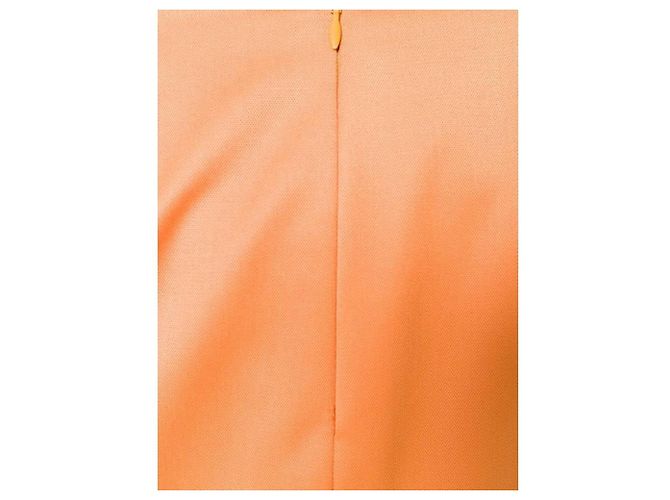 Falda mini de lana naranja Gianni Versace - vista 5