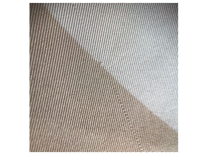 Gucci Bicolor Seidenfoulard mit Flechtmuster Mehrfarben - Ansicht 4