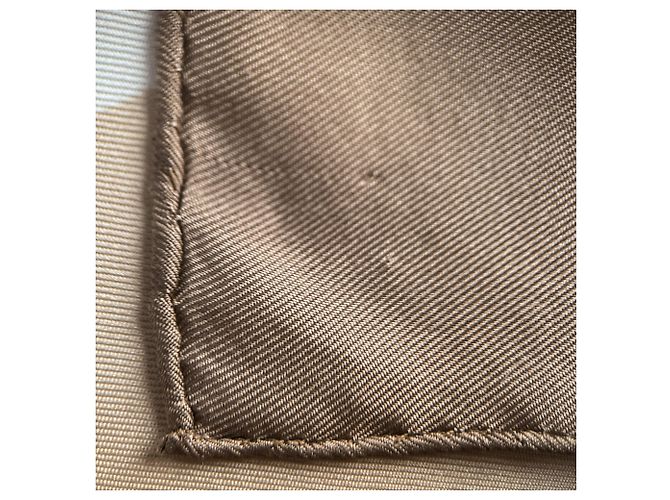 Gucci Bicolor Seidenfoulard mit Flechtmuster Mehrfarben - Ansicht 5
