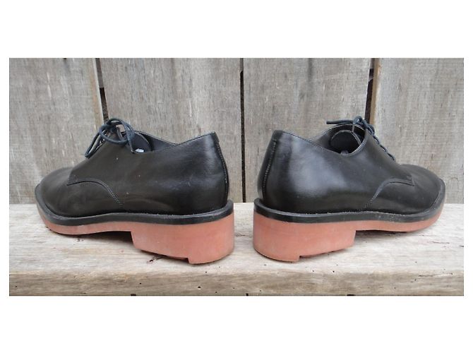 Scarpe stringate Robert Clergerie in pelle nere uomo Nero - vista 3