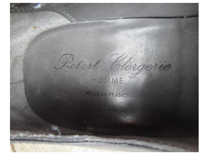 Scarpe stringate Robert Clergerie in pelle nere uomo Nero - vista 5