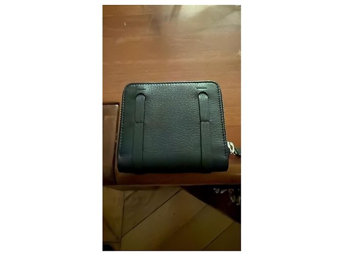 Balenciaga Zip Wallet Black Leather - view 2