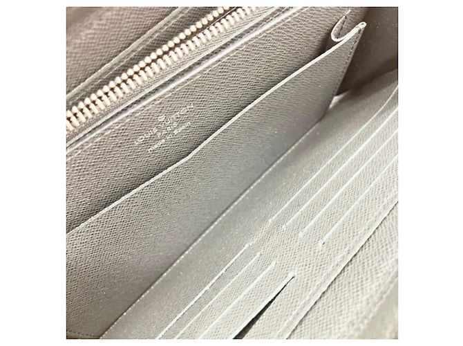 Zippy Louis Vuitton Taiga Ardoise Long Wallet Grey - view 11