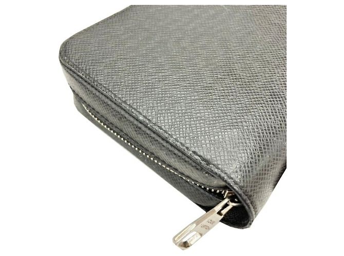 Zippy Louis Vuitton Taiga Ardoise Long Wallet Grey - view 4