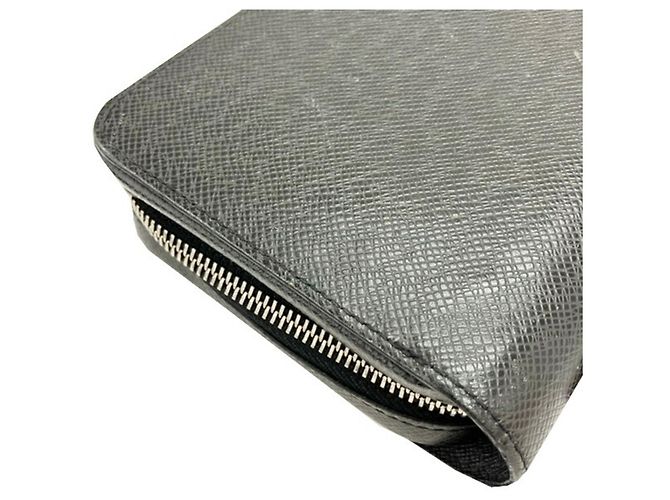 Zippy Louis Vuitton Taiga Ardoise Long Wallet Grey - view 6