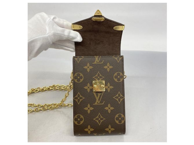 Custodia per telefono Monogram Pouch Metis di Louis Vuitton Marrone - vista 6