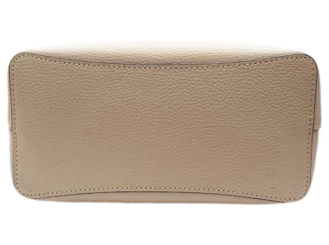 Borsa a spalla COACH Small Town Bucket 1011 Beige - vista 5