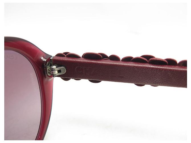 GAFAS DE SOL CHANEL CAT EYE CAMELIAS 5316-Q BORDEAUX Burdeos - vista 7