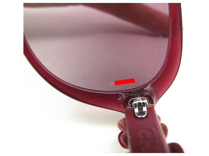 GAFAS DE SOL CHANEL CAT EYE CAMELIAS 5316-Q BORDEAUX Burdeos - vista 8