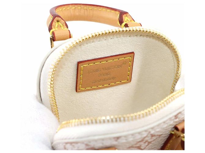 Portachiavi Micro Alma in Monogramma Louis Vuitton D'oro - vista 8