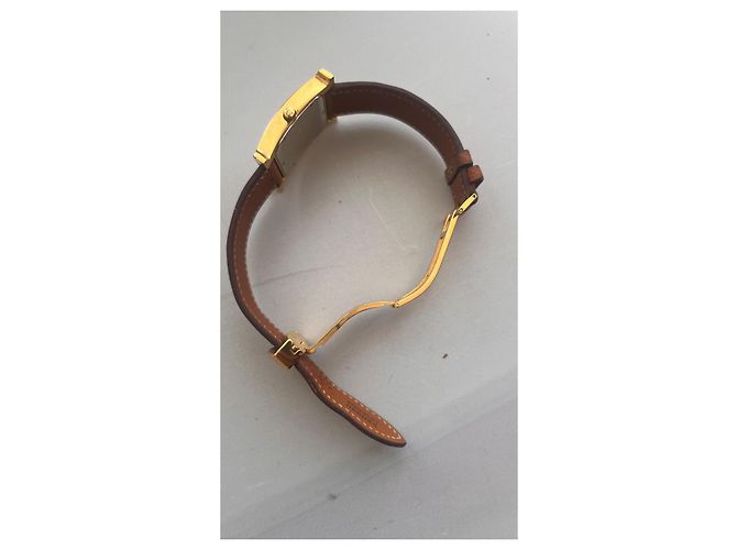 Orologio Hermès Heure H RS1501 placcato oro D'oro - vista 6
