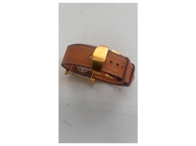 Orologio Hermès Heure H RS1501 placcato oro D'oro - vista 8