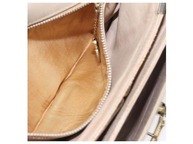 Céline Borsa a spalla CELINE in pelle bianca e oro Auth bs25844 Bianco D'oro - vista 12