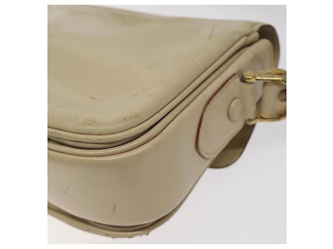 Céline Borsa a spalla CELINE in pelle bianca e oro Auth bs25844 Bianco D'oro - vista 15