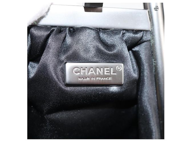 CHANEL Bolsa de mão de nylon rosa CC Auth BA2093V - vista 19