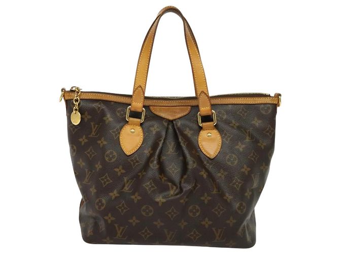 LOUIS VUITTON Monogram Palermo PM Tote Bag M40145 LV Auth MX407 Monogramm - Ansicht 13