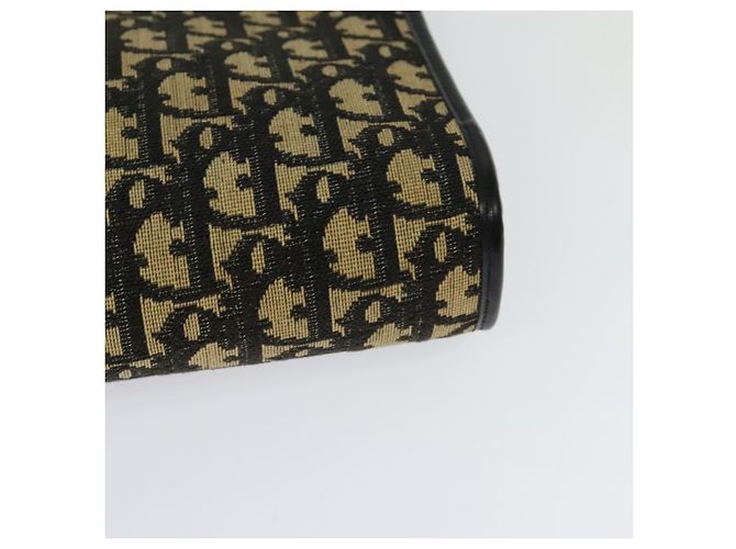 Borsa a Spalla Christian Dior Blu Navy Oro Auth BD1963 D'oro - vista 16