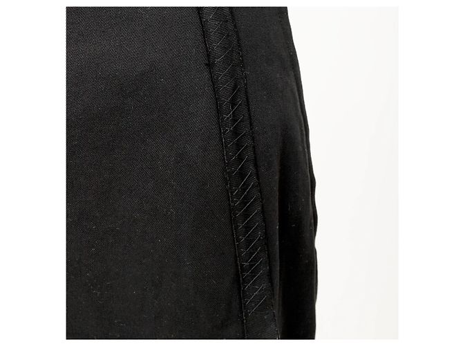 Trägerloses Kleid Yohji Yamamoto Schwarz - Ansicht 10