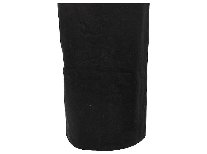 Trägerloses Kleid Yohji Yamamoto Schwarz - Ansicht 6
